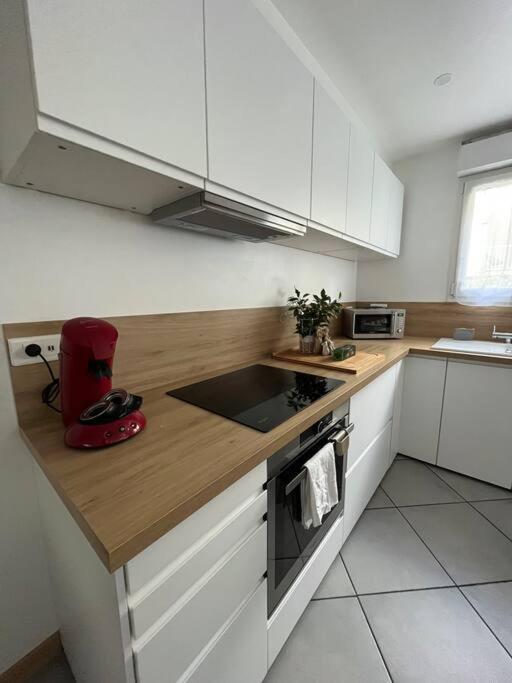 Superbe Appartement Moderne En Rez-De-Chaussee Ozoir-la-Ferrière Exteriör bild